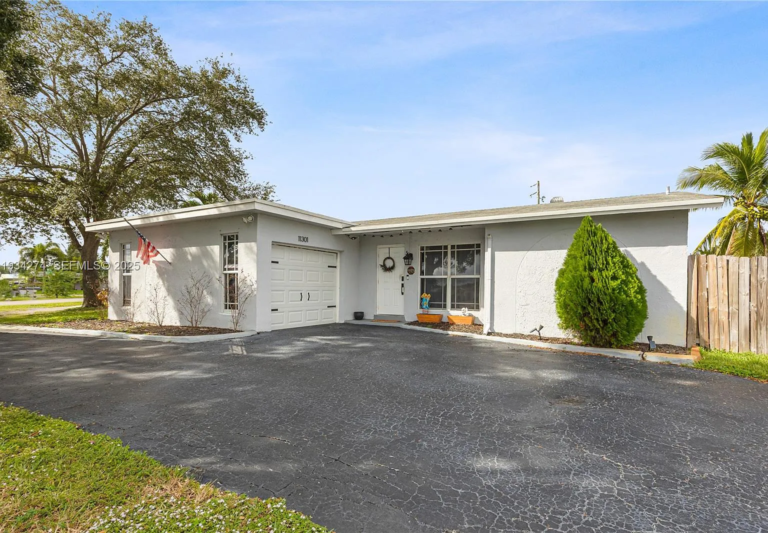 Sunrise home sold for cash