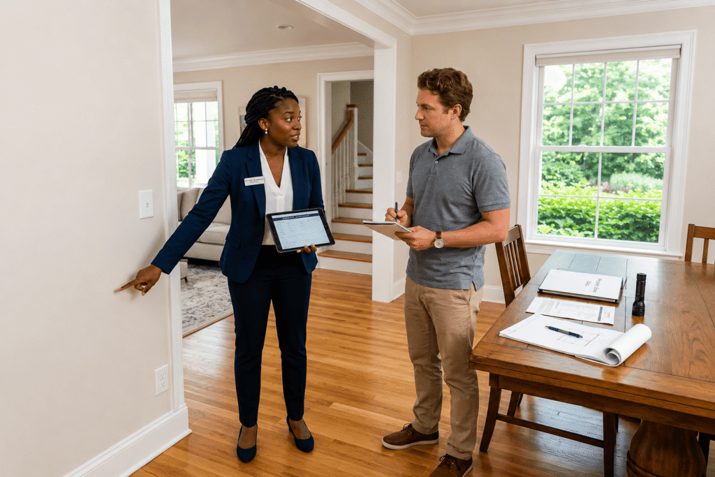 Home walkthrough AHB cash home buyers