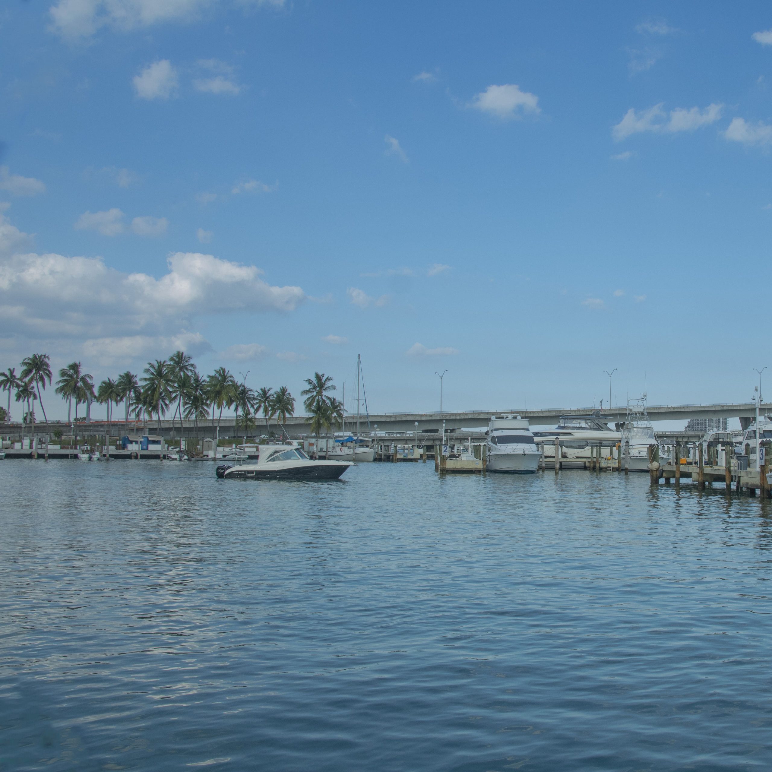 Water front neighbourhood in coral ridge, fort lauderdale, fl
