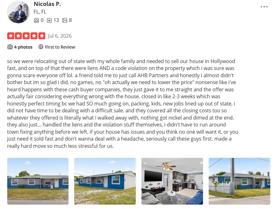 Nicolas Yelp Review Snapshot