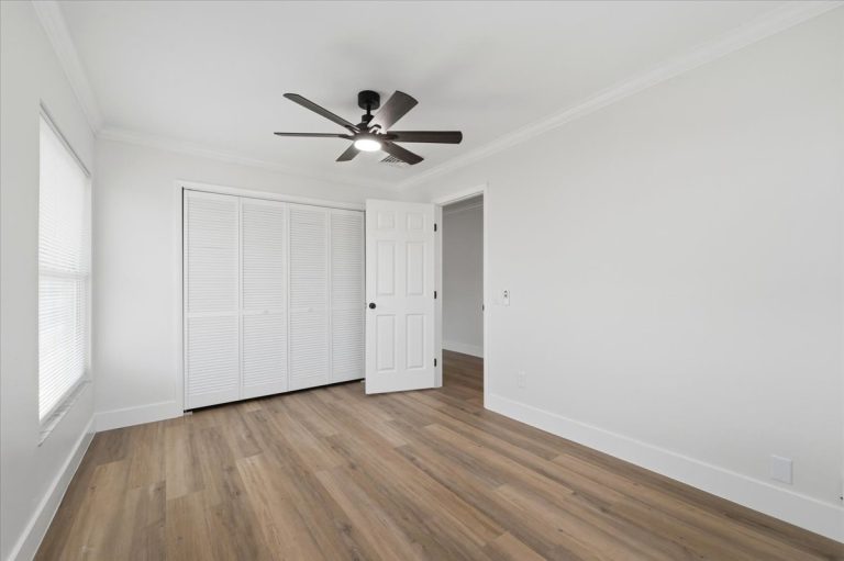 Newly renovated bedroom in East Heron, FL