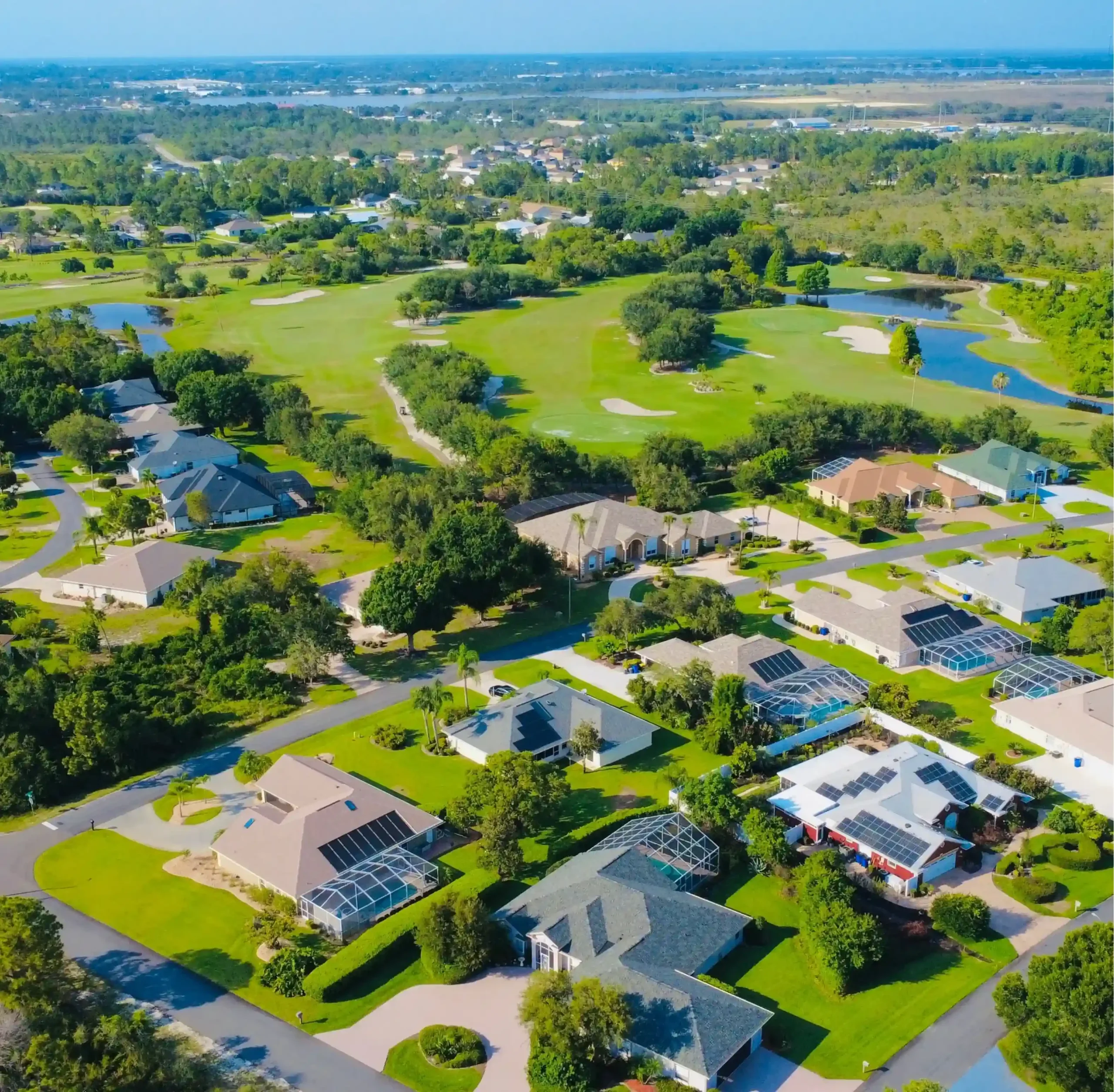 Aerial View of Kendall Green, Pompano Beach
