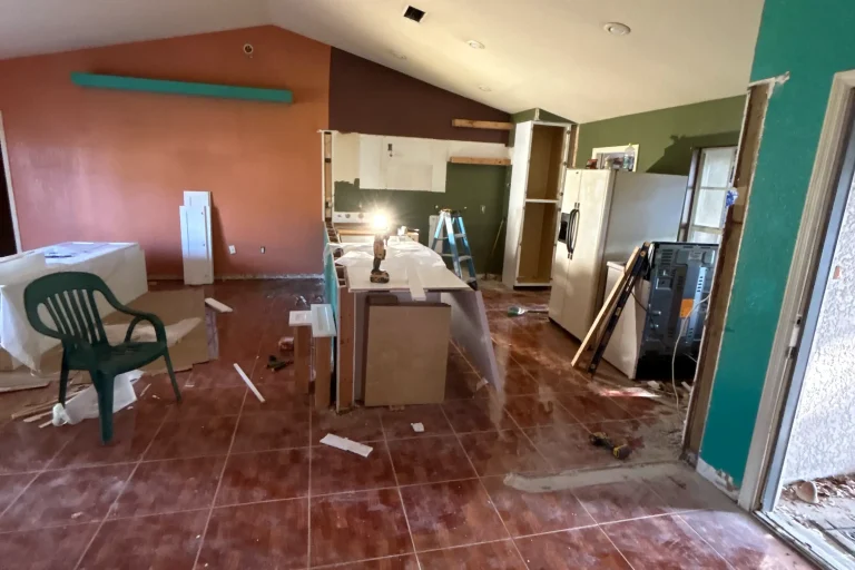 Living Room & Kitchen